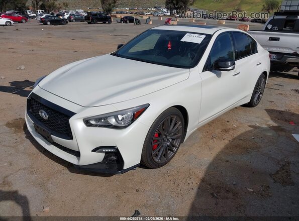 JN1FV7DP1RM660570 2024 INFINITI Q50 White Vista tres cuartos delantera izquierda