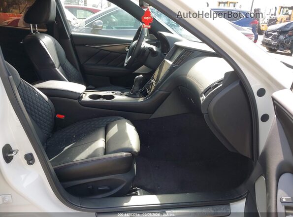 JN1FV7DP1RM660570 2024 INFINITI Q50 White Vista interior delantera