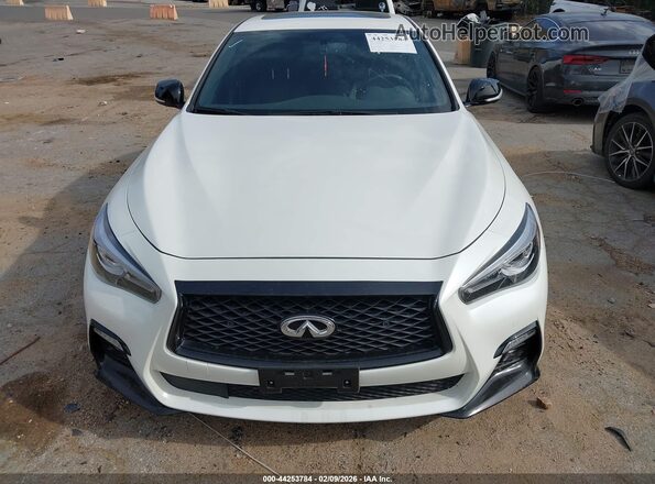 JN1FV7DP1RM660570 2024 INFINITI Q50 White Vista frontal