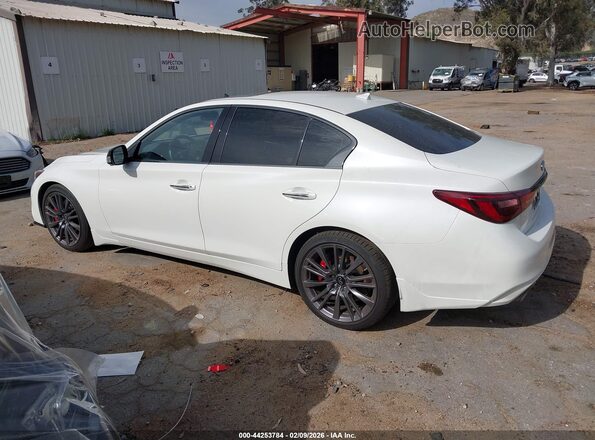 JN1FV7DP1RM660570 2024 INFINITI Q50 White Vista interior de 360 grados