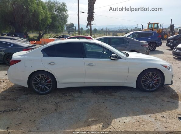 JN1FV7DP1RM660570 2024 INFINITI Q50 White Vista interior trasera