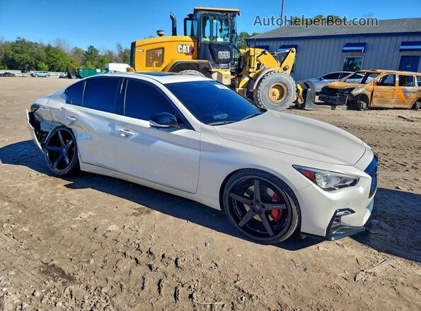 JN1FV7DP6PM570330 2023 INFINITI Q50 White Передня права чверть