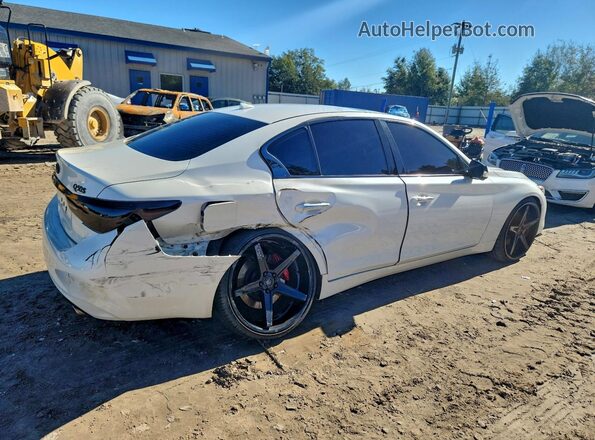 JN1FV7DP6PM570330 2023 INFINITI Q50 White Задня права чверть