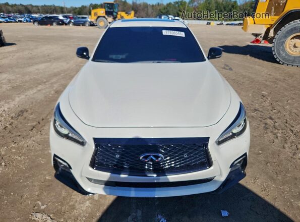 JN1FV7DP6PM570330 2023 INFINITI Q50 White Вид спереду