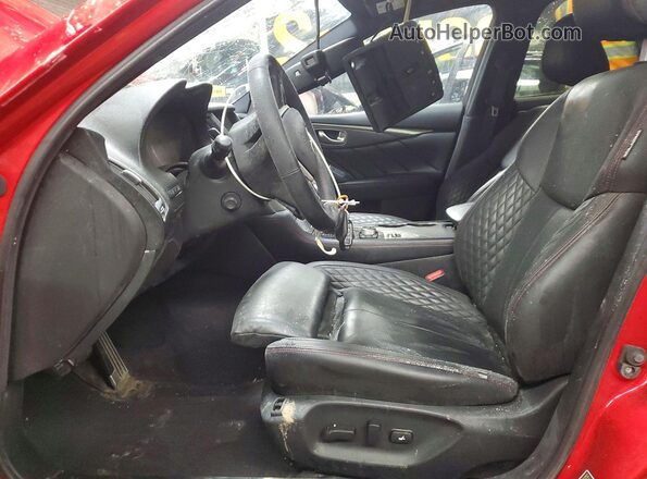 JN1FV7DR1MM880043 2021 INFINITI Q50 Red Widok wnętrza z przodu