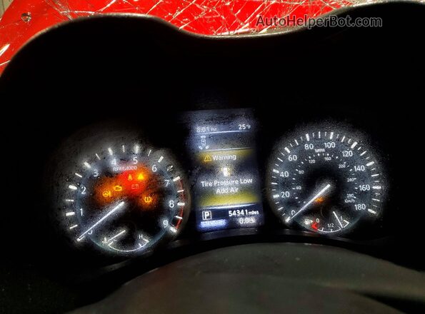 JN1FV7DR1MM880043 2021 INFINITI Q50 Red Widok zestawu wskaźników