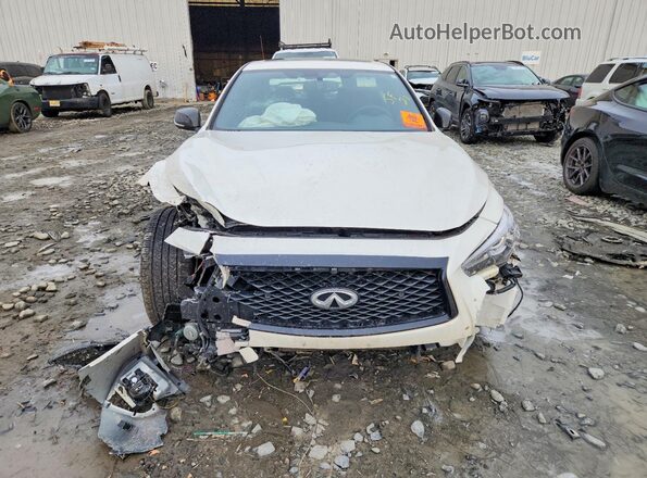 JN1FV7DR2PM590043 2023 INFINITI Q50 White წინა ხედი