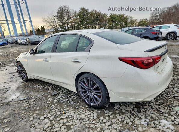 JN1FV7DR2PM590043 2023 INFINITI Q50 White უკანა მარცხენა