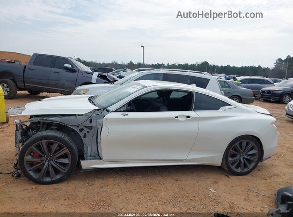 JN1FV7LL5NM680135 2022 INFINITI Q60 White სალონის 360-გრადუსიანი ხედი