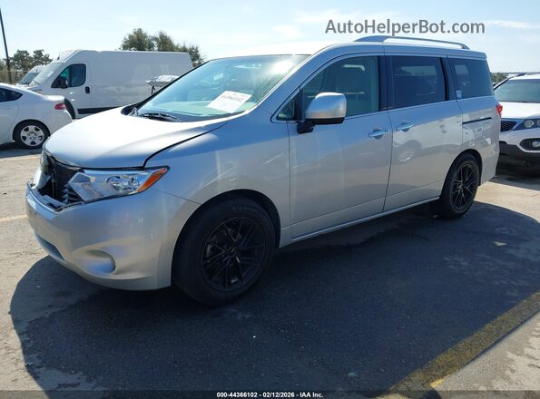 JN8AE2KP1H9168415 2017 NISSAN QUEST Серебряный Передняя левая четверть