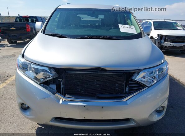 JN8AE2KP1H9168415 2017 NISSAN QUEST Серебряный Вид спереди