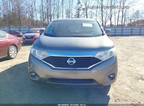 JN8AE2KP3G9155809 2016 NISSAN QUEST Gray ხელსაწყოთა პანელის ხედი