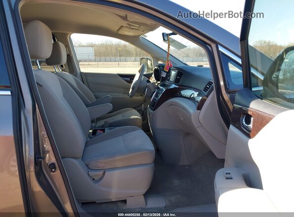 JN8AE2KP3G9155809 2016 NISSAN QUEST Gray წინა სალონის ხედი
