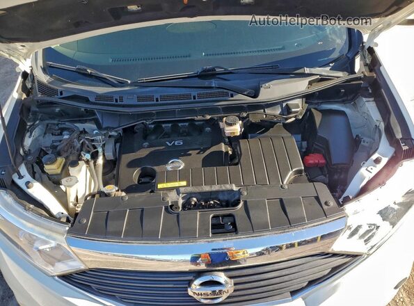 JN8AE2KP3H9170392 2017 NISSAN QUEST White Vista del compartimento del motor