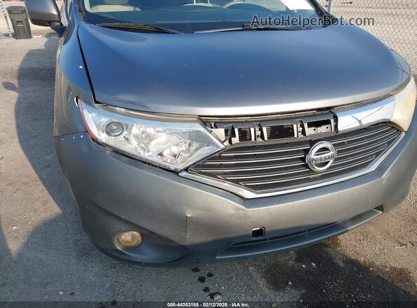 JN8AE2KP6H9167728 2017 NISSAN QUEST Gray Front view