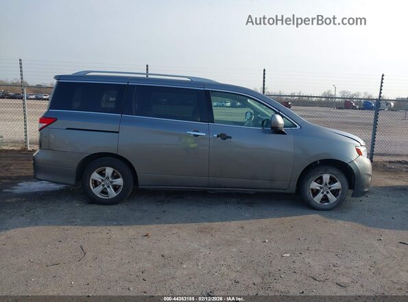 JN8AE2KP6H9167728 2017 NISSAN QUEST Gray Rear interior view