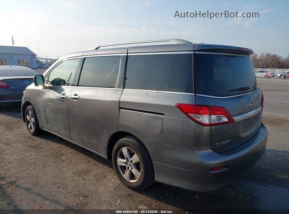 JN8AE2KP6H9167728 2017 NISSAN QUEST Gray 360 interior view