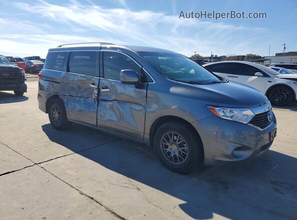 JN8AE2KP6H9169110 2017 NISSAN QUEST Серый Передняя правая четверть