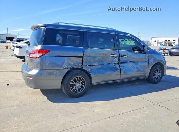 JN8AE2KP6H9169110 2017 NISSAN QUEST Серый Задняя правая четверть