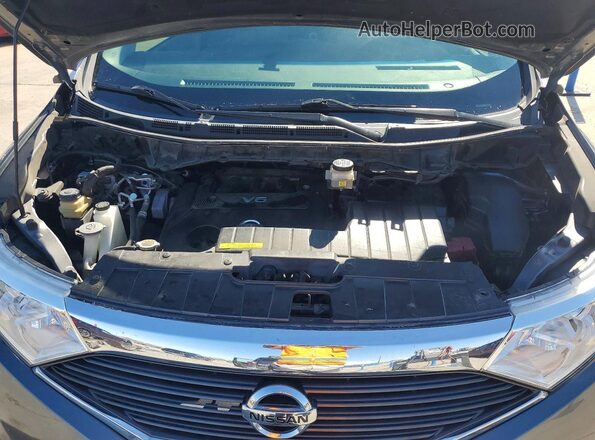 JN8AE2KP6H9169110 2017 NISSAN QUEST Серый Вид подкапотного пространства