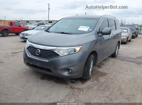 JN8AE2KP8H9167892 2017 NISSAN QUEST Gray Przód lewy