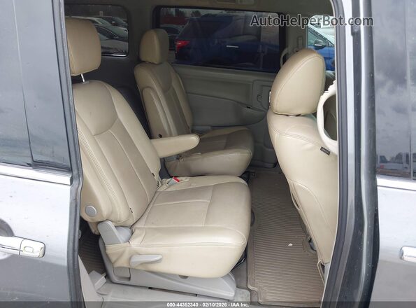 JN8AE2KP8H9167892 2017 NISSAN QUEST Gray Widok naklejki z numerem VIN