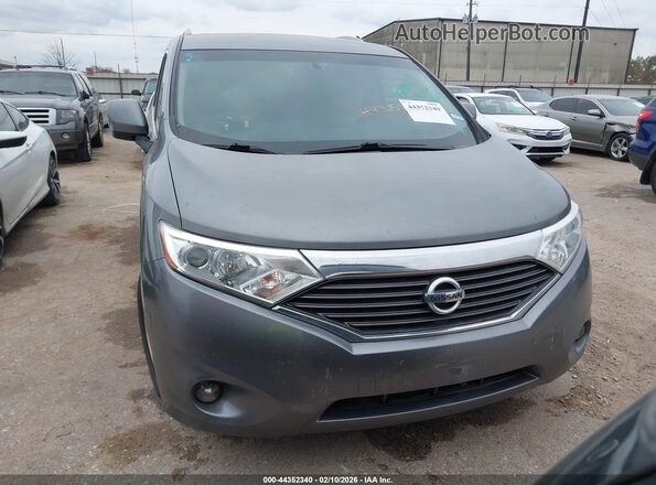 JN8AE2KP8H9167892 2017 NISSAN QUEST Gray Widok zestawu wskaźników