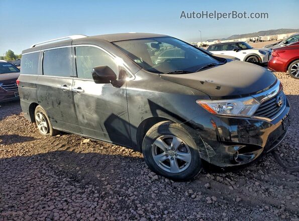 JN8AE2KPXH9168591 2017 NISSAN QUEST Black Przód prawy
