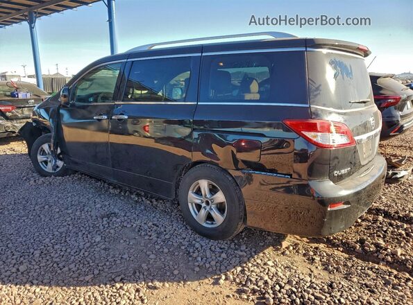 JN8AE2KPXH9168591 2017 NISSAN QUEST Black Tył lewy