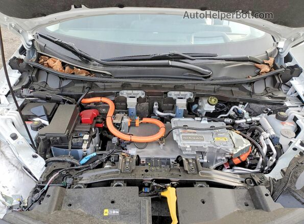 JN8AF0BE3SM464041 2025 NISSAN ARIYA White Engine compartment view