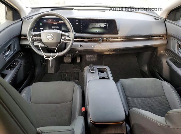 JN8AF0BE3SM464041 2025 NISSAN ARIYA White Dashboard view