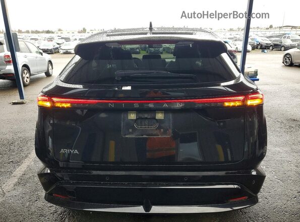 JN8AF0BE4SM463576 2025 NISSAN ARIYA Black Вид ззаду
