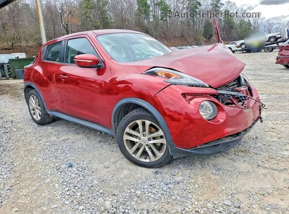 JN8AF5MR0GT600667 2016 NISSAN JUKE Красный Передняя правая четверть
