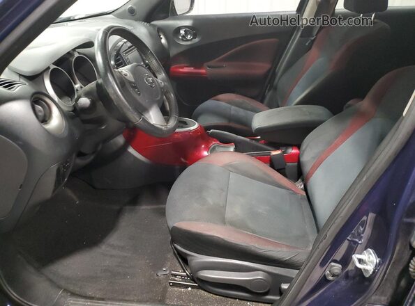 JN8AF5MR4GT601871 2016 NISSAN JUKE Blue Սալոնի դիմացի տեսք