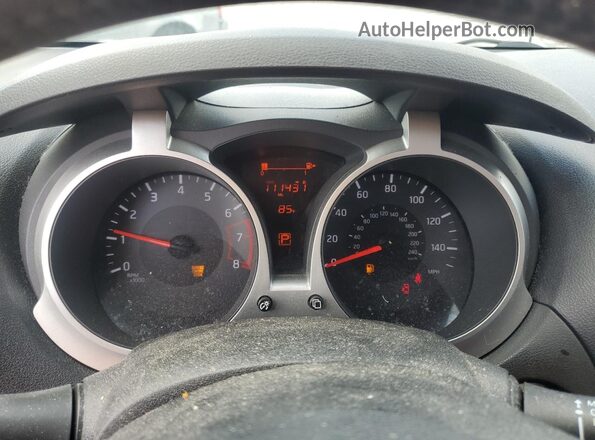 JN8AF5MR4GT601871 2016 NISSAN JUKE Blue Սարքավորումների վահանակի տեսք