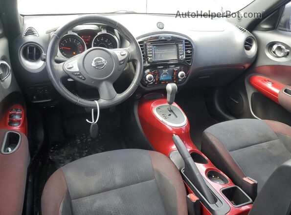 JN8AF5MR4GT601871 2016 NISSAN JUKE Blue Առջևի վահանակի տեսք