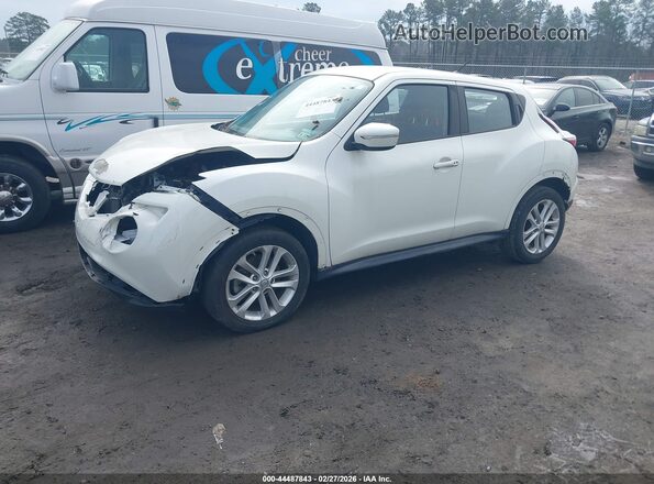 JN8AF5MR5HT705982 2017 NISSAN JUKE Белый Передняя левая четверть
