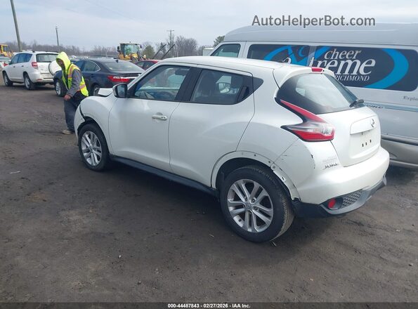 JN8AF5MR5HT705982 2017 NISSAN JUKE Белый Задняя левая четверть