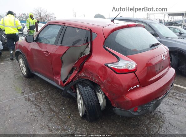 JN8AF5MR6HT701293 2017 NISSAN JUKE Red Trasero izquierdo