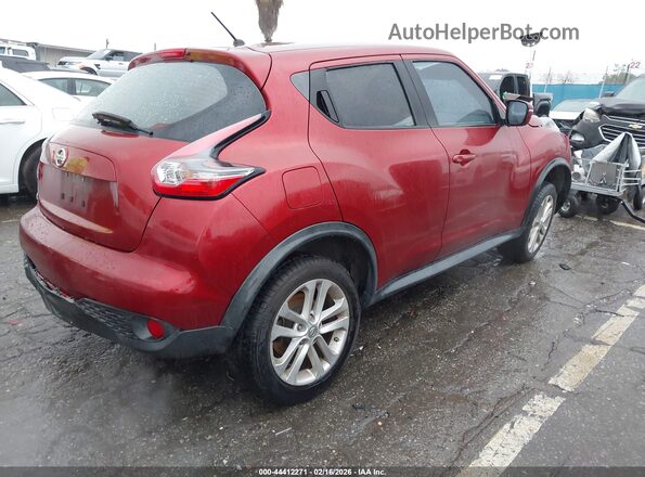 JN8AF5MR6HT701293 2017 NISSAN JUKE Red Trasero derecho