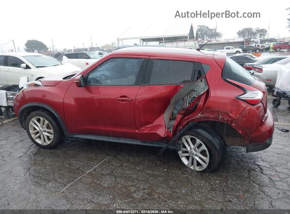 JN8AF5MR6HT701293 2017 NISSAN JUKE Red Vista interior de 360 grados