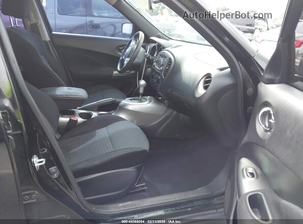 JN8AF5MR7HT700458 2017 NISSAN JUKE Black Front interior view