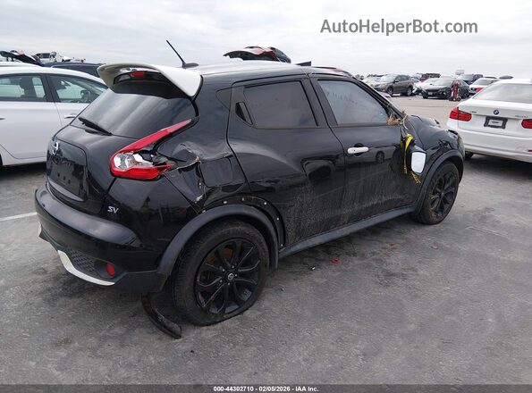 JN8AF5MR8HT703689 2017 NISSAN JUKE Черный Задняя правая четверть