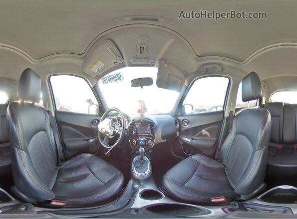 JN8AF5MRXGT607707 2016 NISSAN JUKE Серебряный Панорамный вид салона 360°