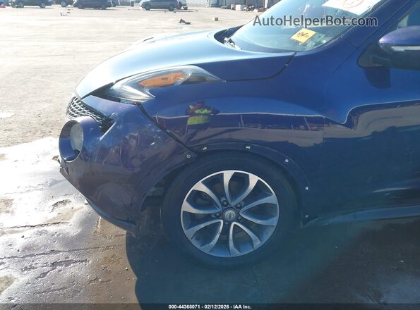 JN8AF5MRXHT704844 2017 NISSAN JUKE Blue Vista frontal