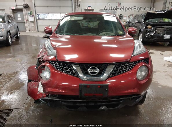 JN8AF5MV6GT650566 2016 NISSAN JUKE Красный Вид спереди