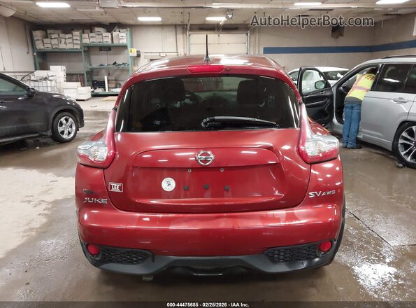JN8AF5MV6GT650566 2016 NISSAN JUKE Красный 
