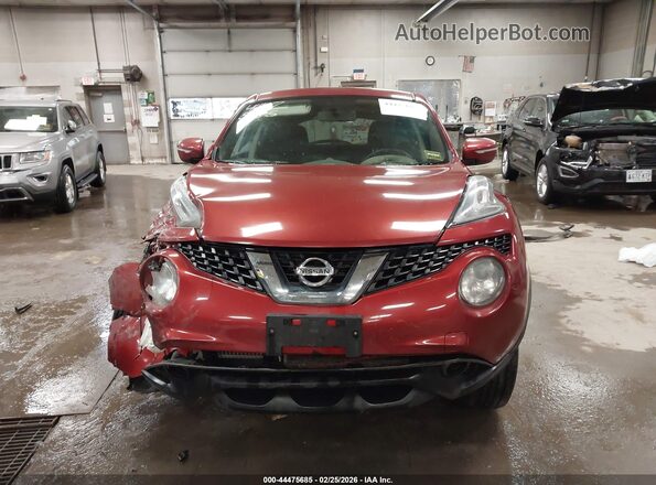 JN8AF5MV6GT650566 2016 NISSAN JUKE Красный Вид щитка приборов