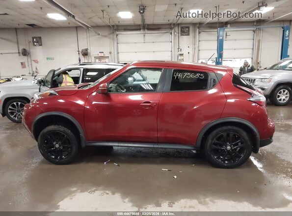 JN8AF5MV6GT650566 2016 NISSAN JUKE Красный Панорамный вид салона 360°