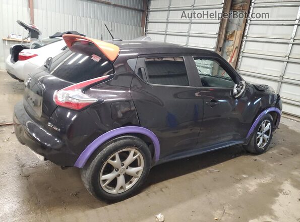 JN8AF5MV7GT652956 2016 NISSAN JUKE Черный Задняя правая четверть